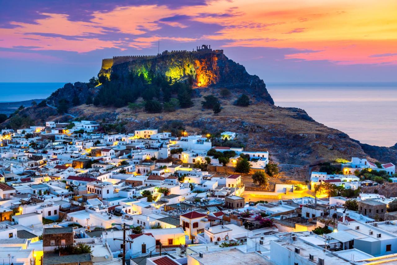 Apartmán Bakia Lindos Exteriér fotografie