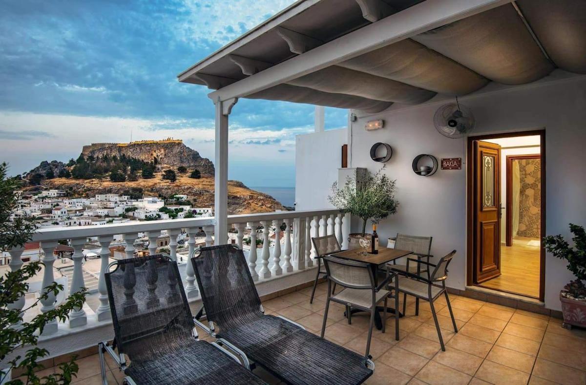 Apartmán Bakia Lindos Exteriér fotografie