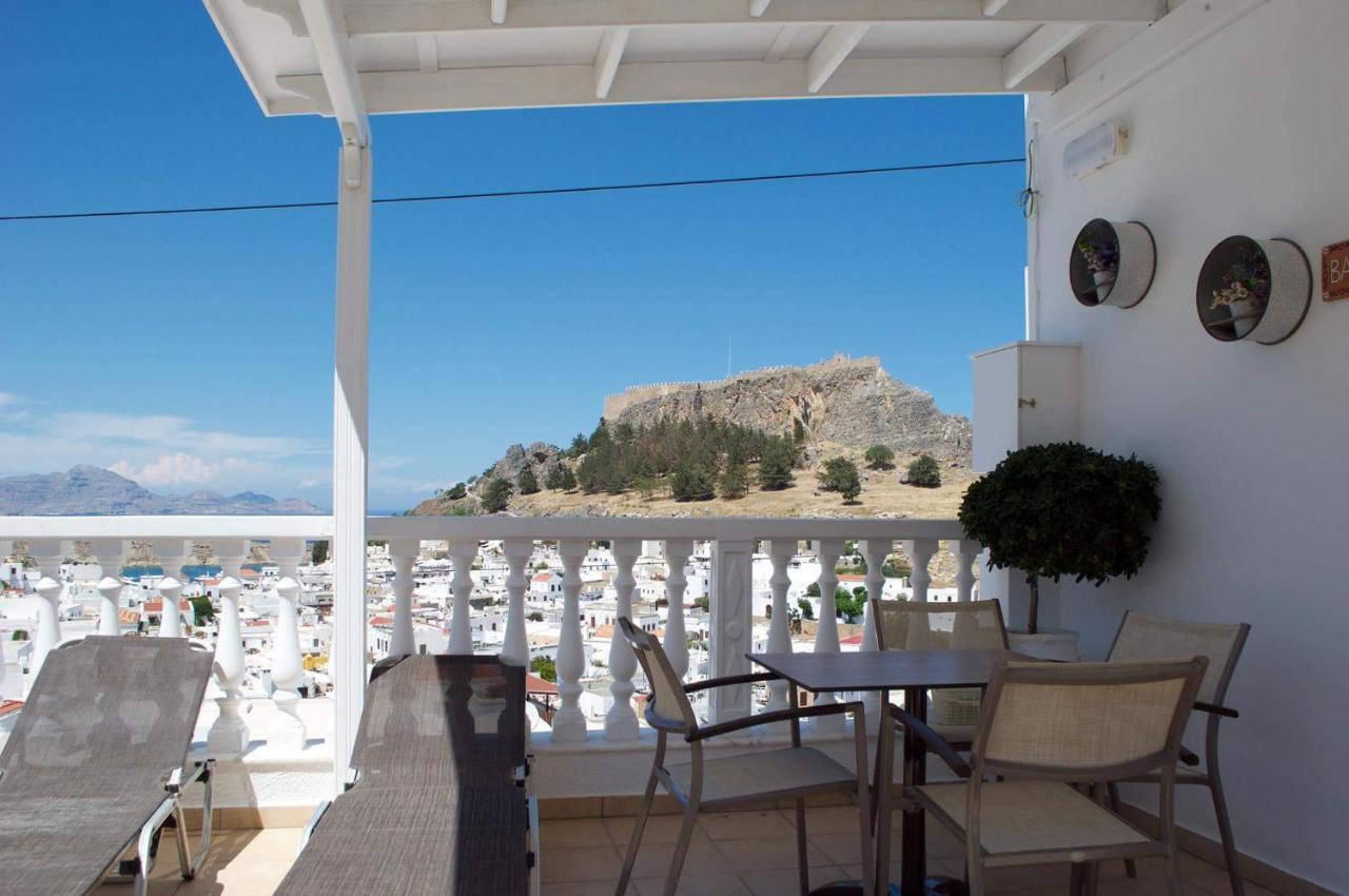 Apartmán Bakia Lindos Exteriér fotografie
